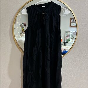 Elegant Black Sleeveless Dress